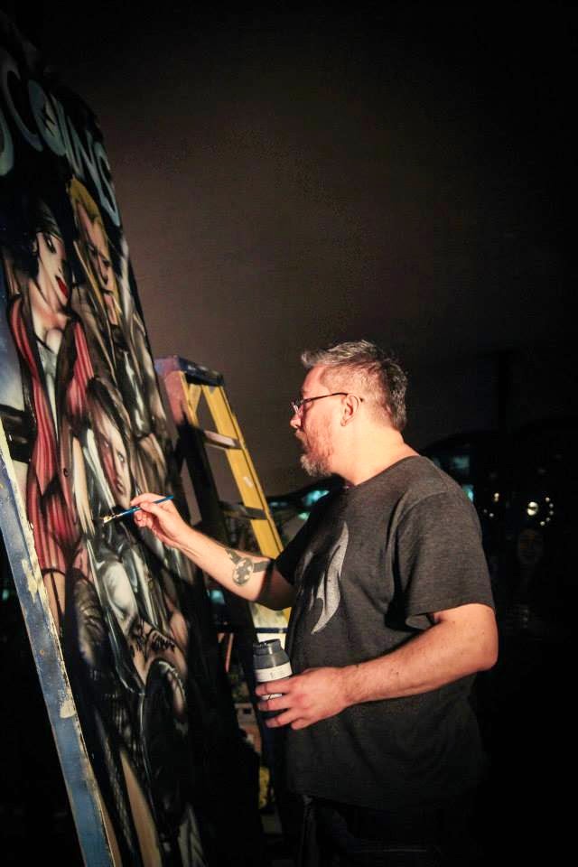 640x960 Live Painting The Art Of Simon Bisley - Simon Bisley Painting