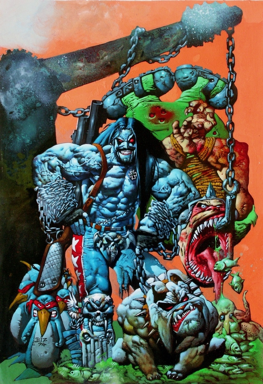 857x1250 Simon Bisley Gallery Of Paintings - Simon Bisley Painting
