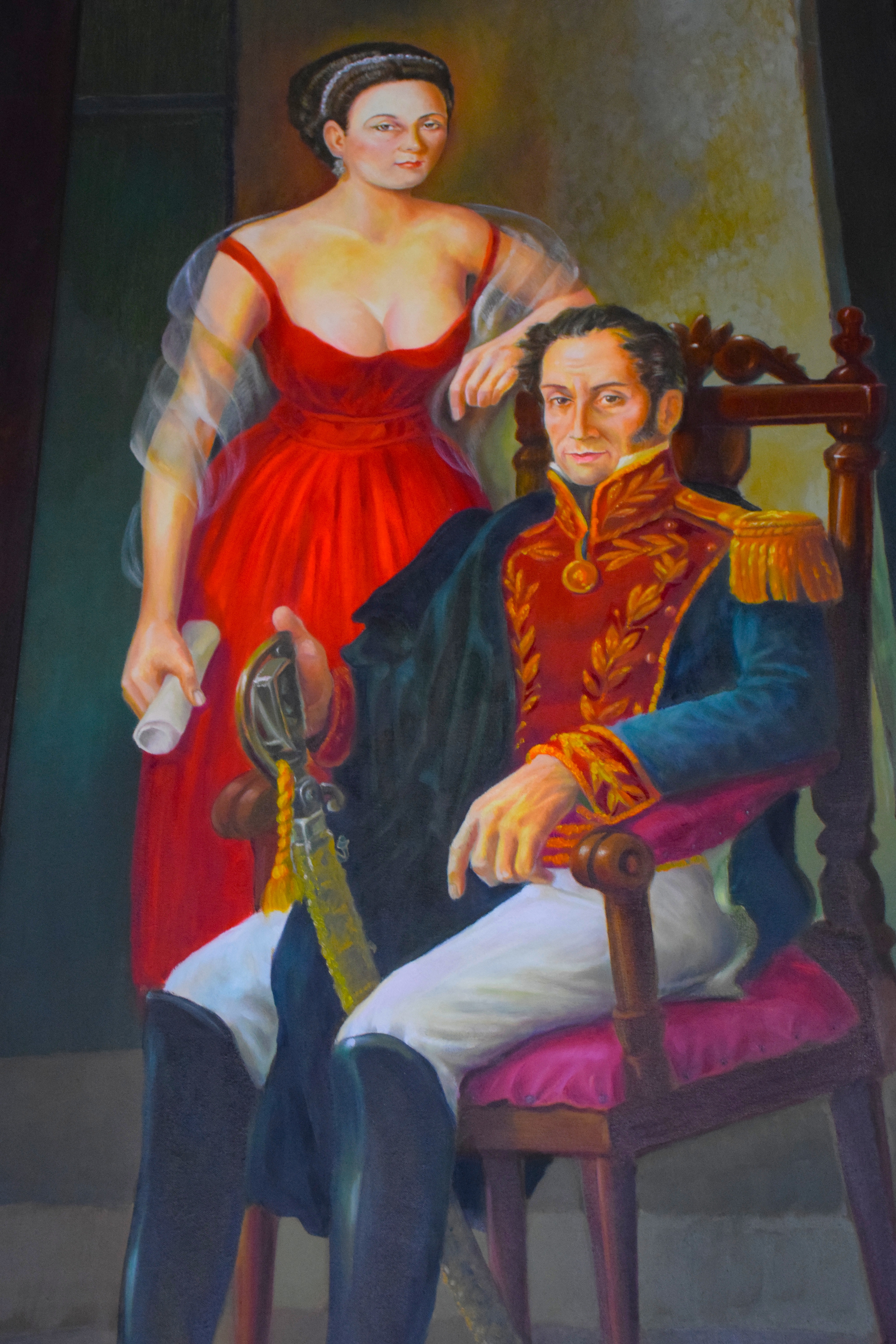 4000x6000 Travel Through Colombia With Bolivar - Simon Bolivar Painting