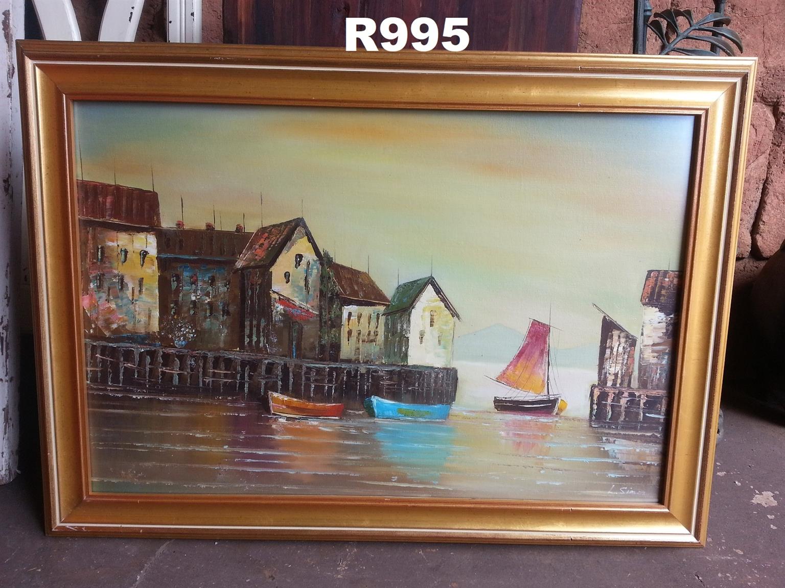 1536x1152 Original L. Simon Oil Painting (975x705) Junk Mail - Simon Painting