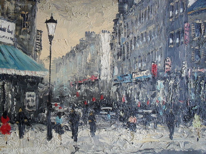 700x525 Simon Kramer (Dutch 1940) - Simon Painting