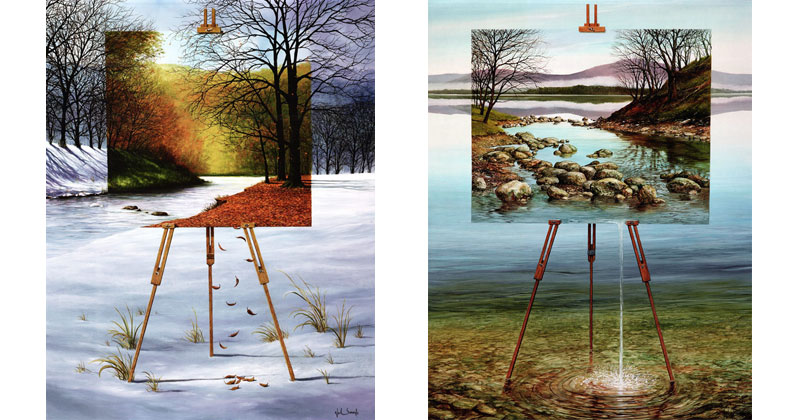 800x420 Paintings Within Paintings By Neil Simone - Simone Painting