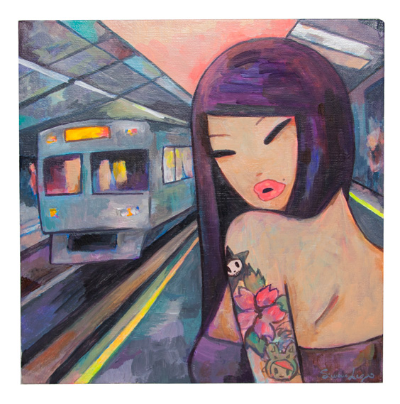 564x569 Painting Tokidoki - Simone Painting