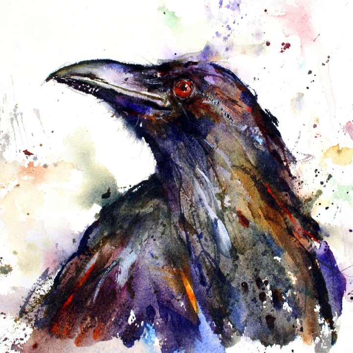 721x721 He Produces Some Watercolor Animal Painting That Is Extraordinary - Simple Animal Painting