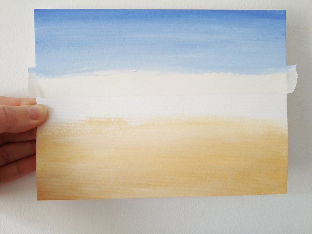 1024x768 How To Paint A Simple Beach Scene With Acrylics - Simple Beach Painting