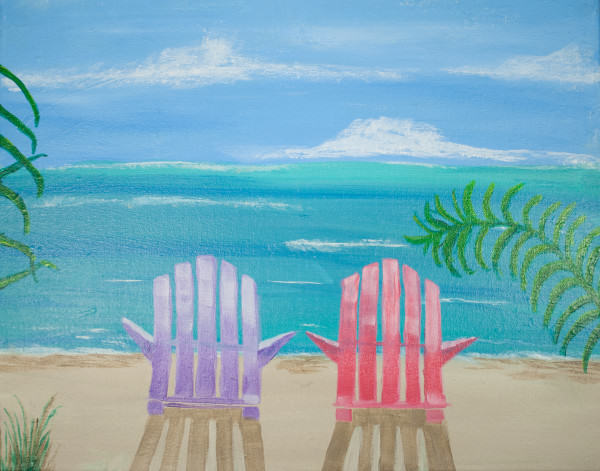 600x471 Last Chances For Summer Paintings! Artique - Simple Beach Painting