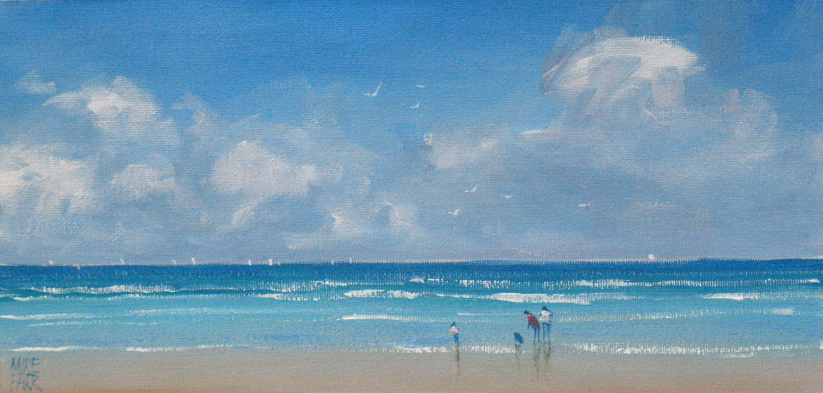 1200x573 Photos Simple Beach Paintings, - Simple Beach Painting