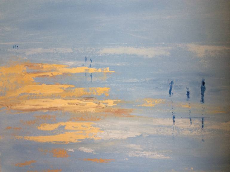 770x575 Saatchi Art Simple Fun - Simple Beach Painting