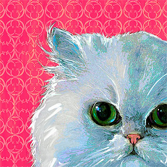 330x330 Art Paw Custom Painterly Style Pet Portraits - Simple Cat Painting