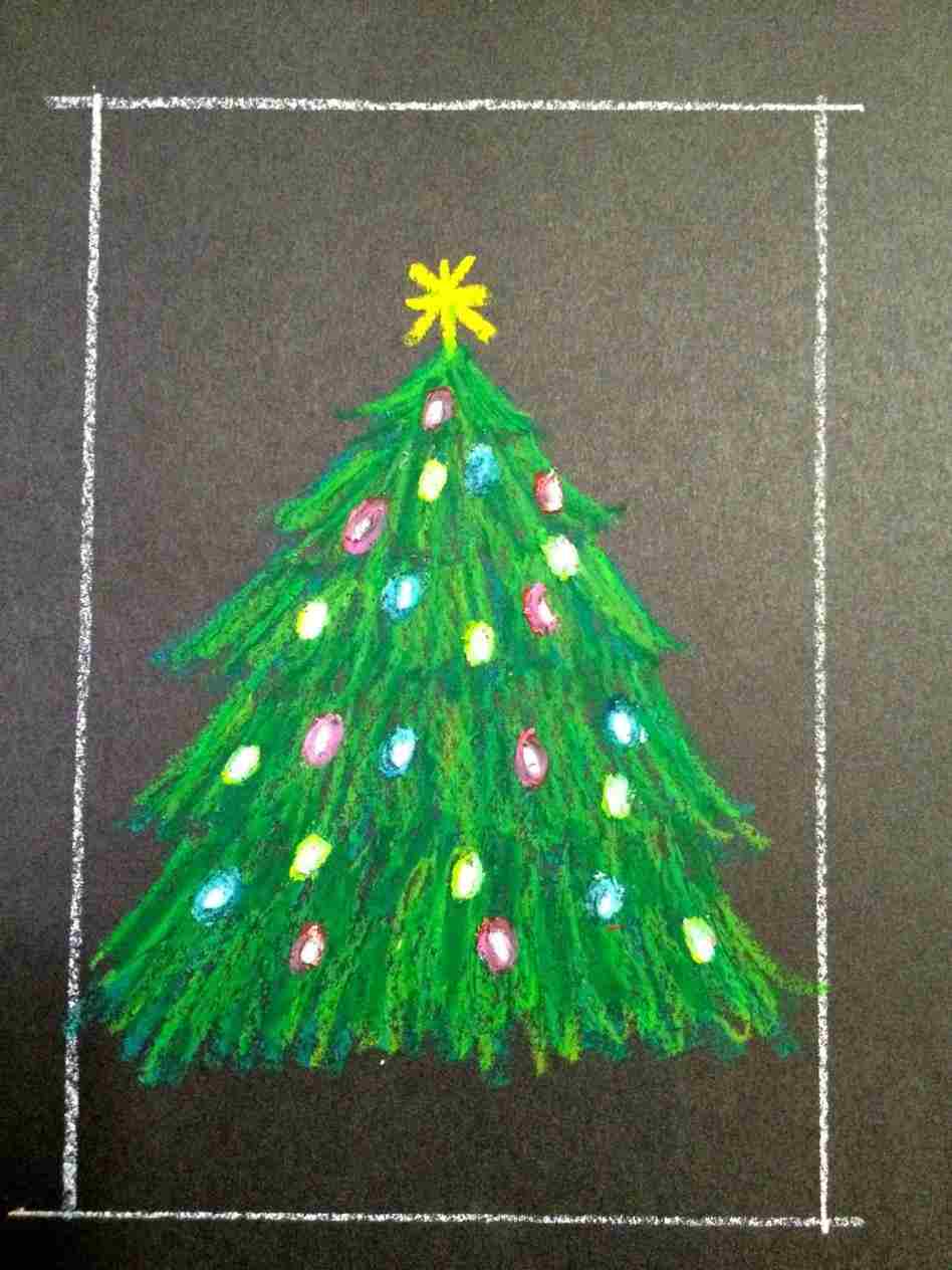 948x1264 Christmas Tree Painting Simple Christmas2018now.website - Simple Christmas Tree Painting