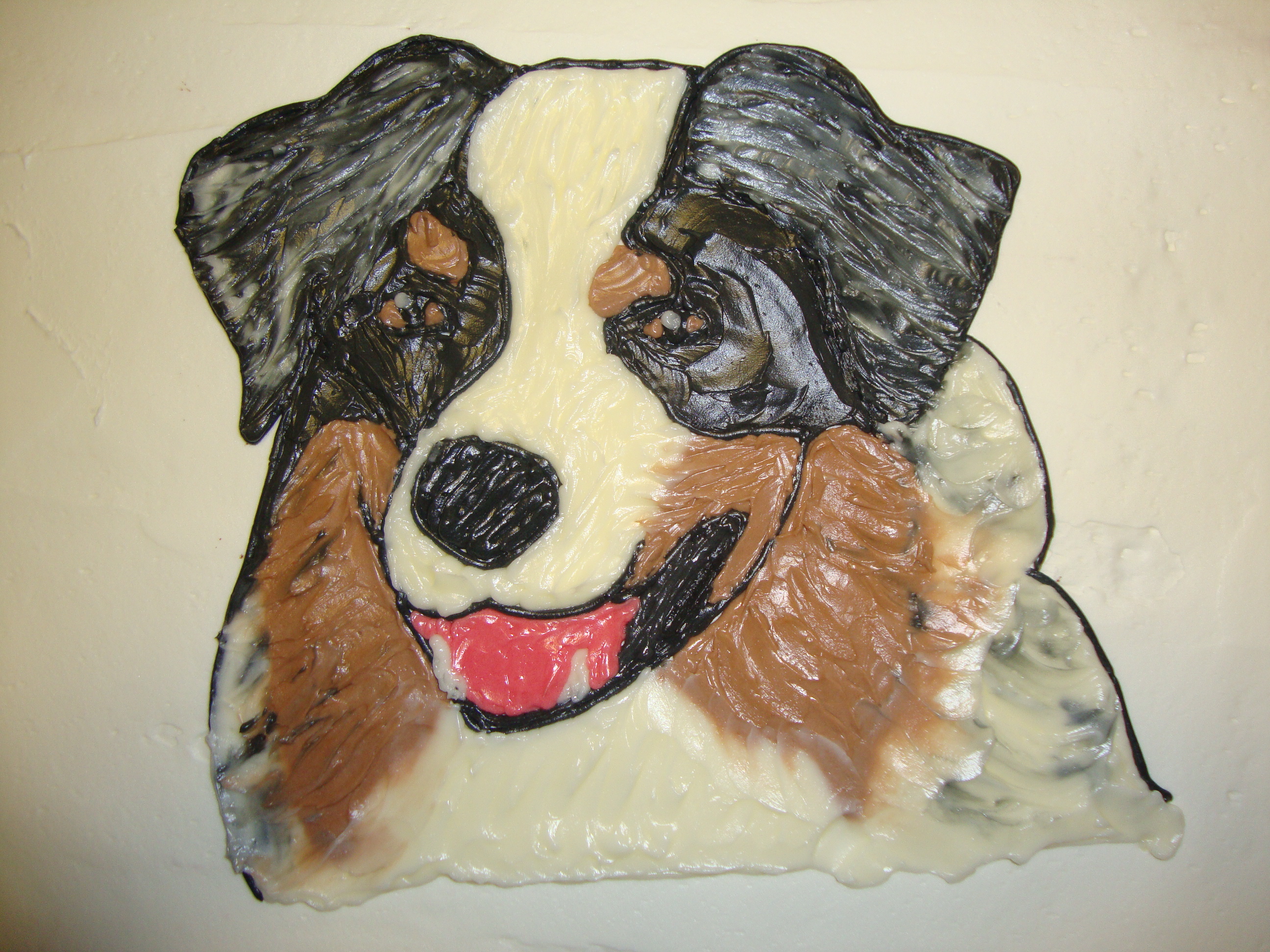 2592x1944 Making Your Own Stencil And Painting With Icing - Simple Dog Painting