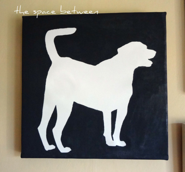 600x557 21 Brilliant Pup Pleasing Diy Projects - Simple Dog Painting