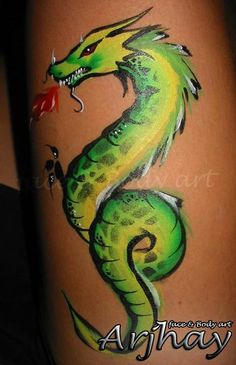 Simple Dragon Painting