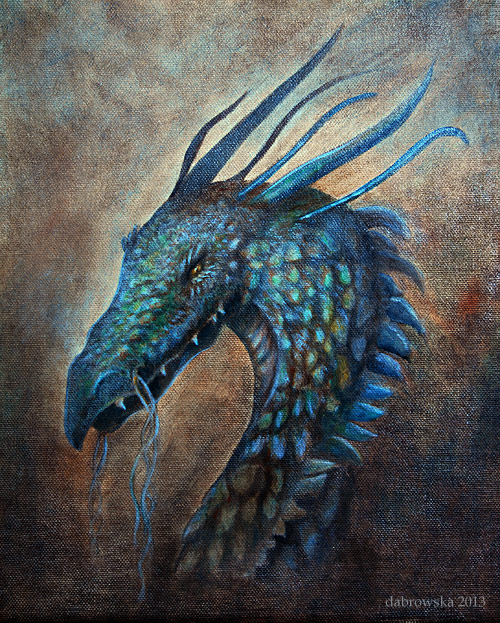 500x623 Dragon - Simple Dragon Painting