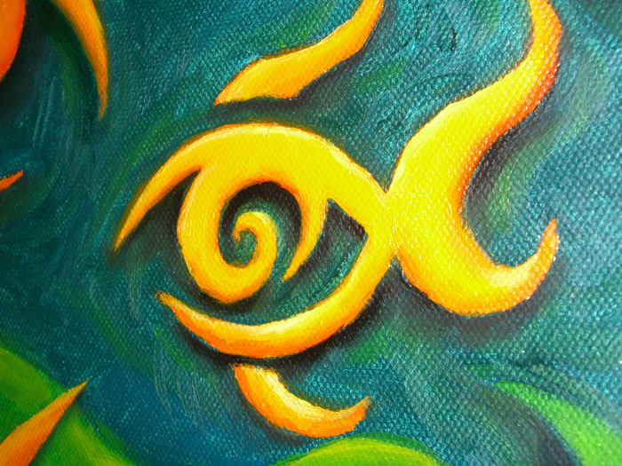 700x525 Painting Fish Eye (One) - Simple Fish Painting