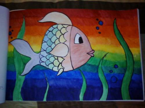 500x375 Simple Watercolors From Back In The Olden Days - Simple Fish Painting