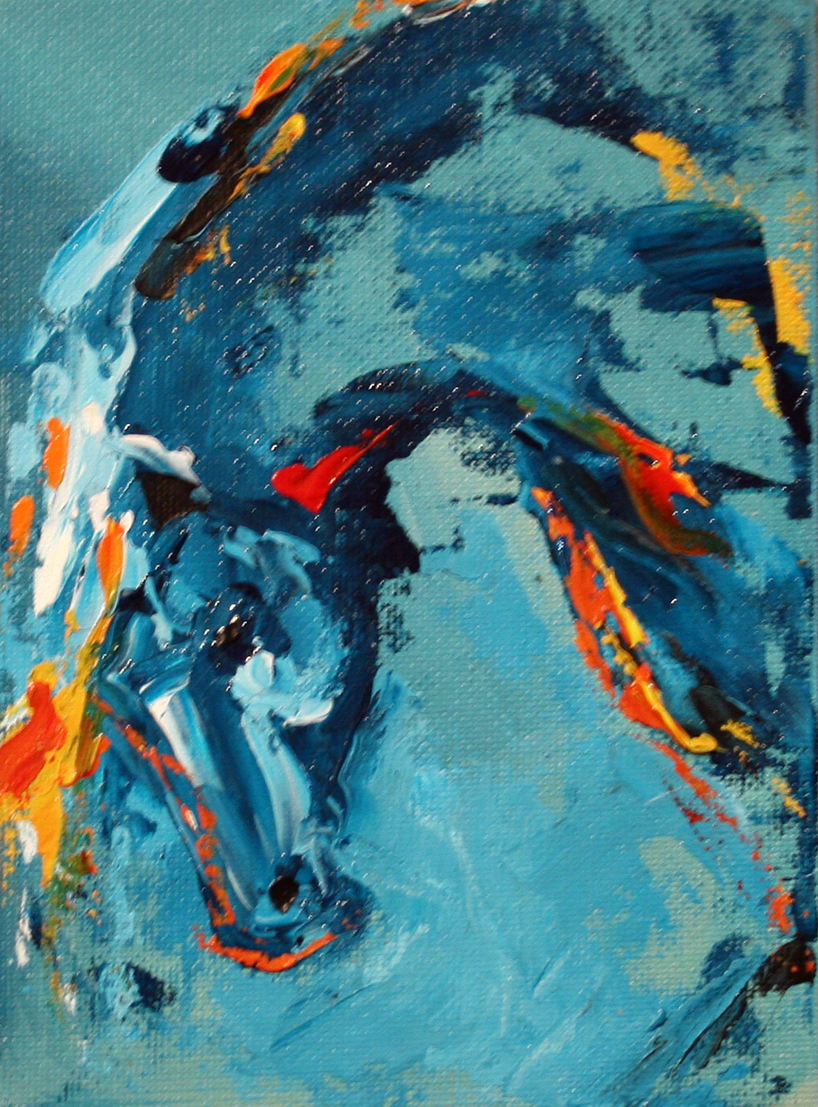 1173x1588 Horses Of The Heart - Simple Horse Painting