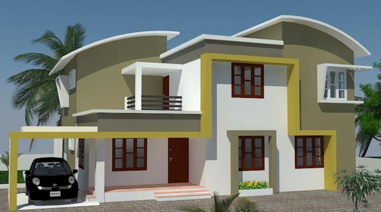 770x430 Cute And Simple House Paint Color Ideas Placement - Simple House Painting