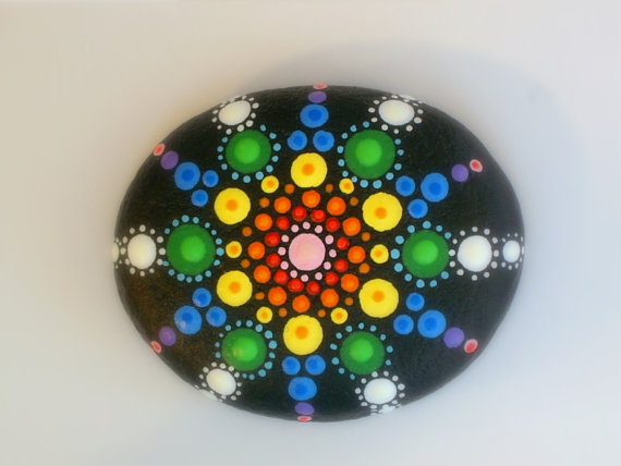 Simple Mandala Painting at PaintingValley.com | Explore collection of ...