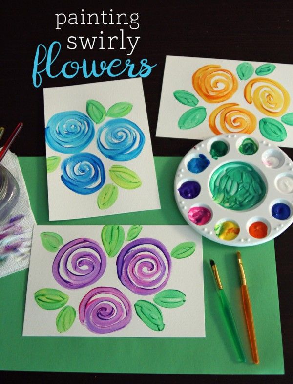 600x785 Pictures Easy Kid Paintings, - Simple Painting For Toddlers