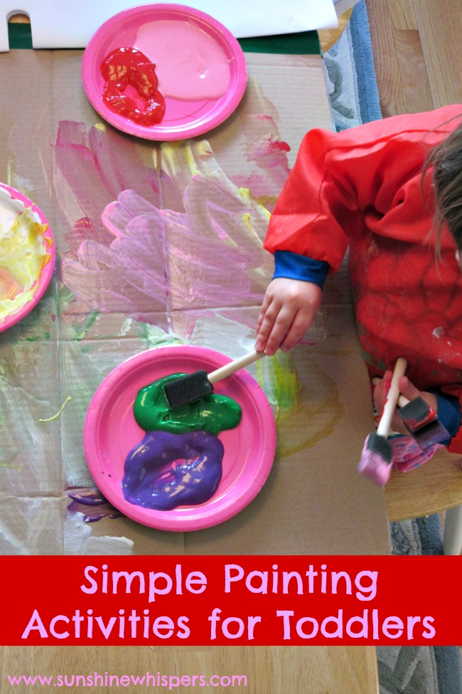 650x975 Simple Painting Activities For Toddlers - Simple Painting For Toddlers