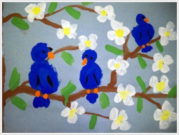 600x454 40 Awesome Canvas Painting Ideas For Kids - Simple Painting For Toddlers