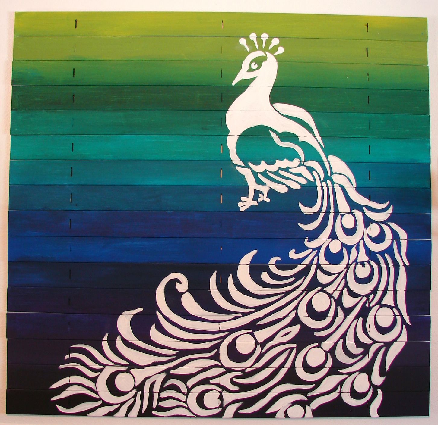 1452x1411 Peacock How To! - Simple Peacock Painting