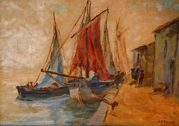 600x423 Sailboat Paintings - Simple Sailboat Painting