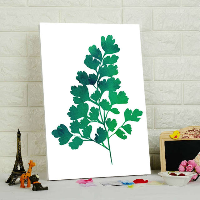 640x640 Online Shop Coloring By Numbers Simple Tree Leaves Wall Pictures - Simple Tree Painting