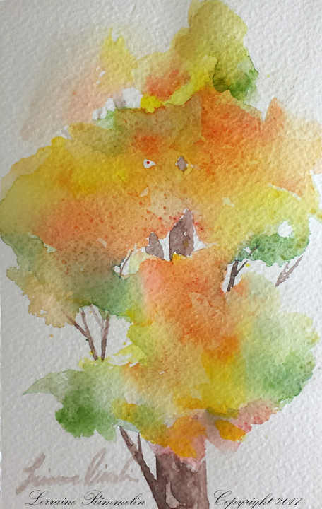 456x720 Painting Trees With Watercolor Paint With Me - Simple Tree Painting