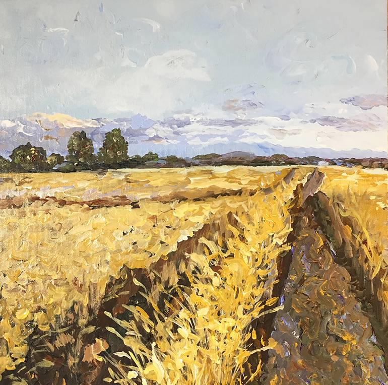 770x764 Saatchi Art Simplicity Painting By Rebecca Montemurro - Simplicity Painting