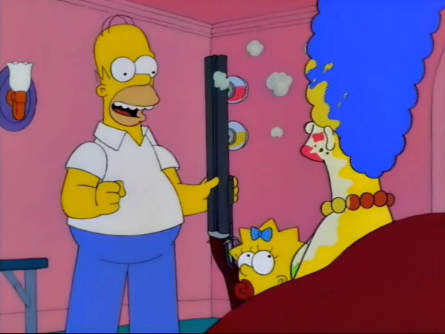 1440x1080 Homer! You'Ve Got It Set On Whore - Simpsons Painting