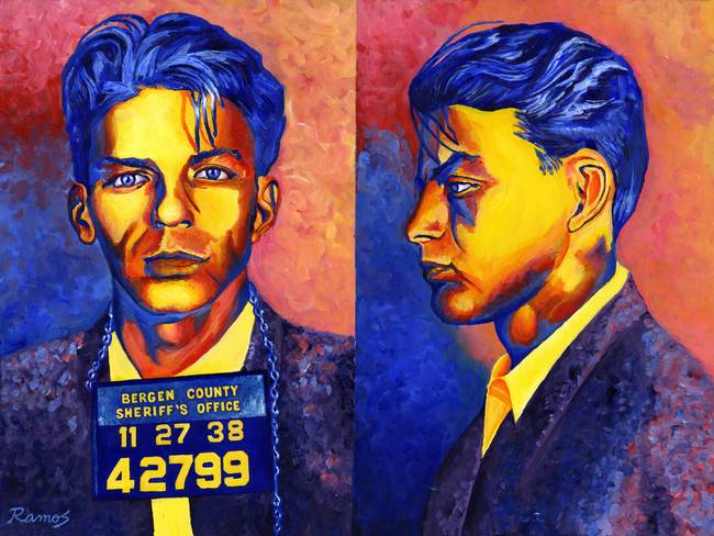 650x488 Stunning Frank Sinatra Painting Reproductions For Sale On Fine - Sinatra Painting