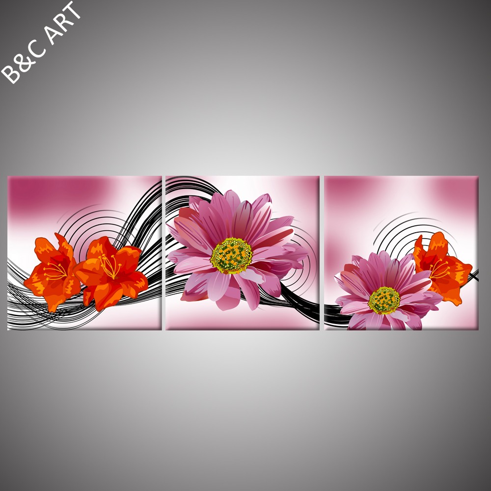 1000x1000 Outdoor Waterproof Wall Art Acrylic Painting Landscape Single - Single Flower Painting