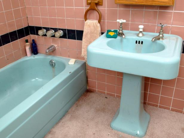 616x462 Tips From The Pros On Painting Bathtubs And Tile Diy - Sink Painting