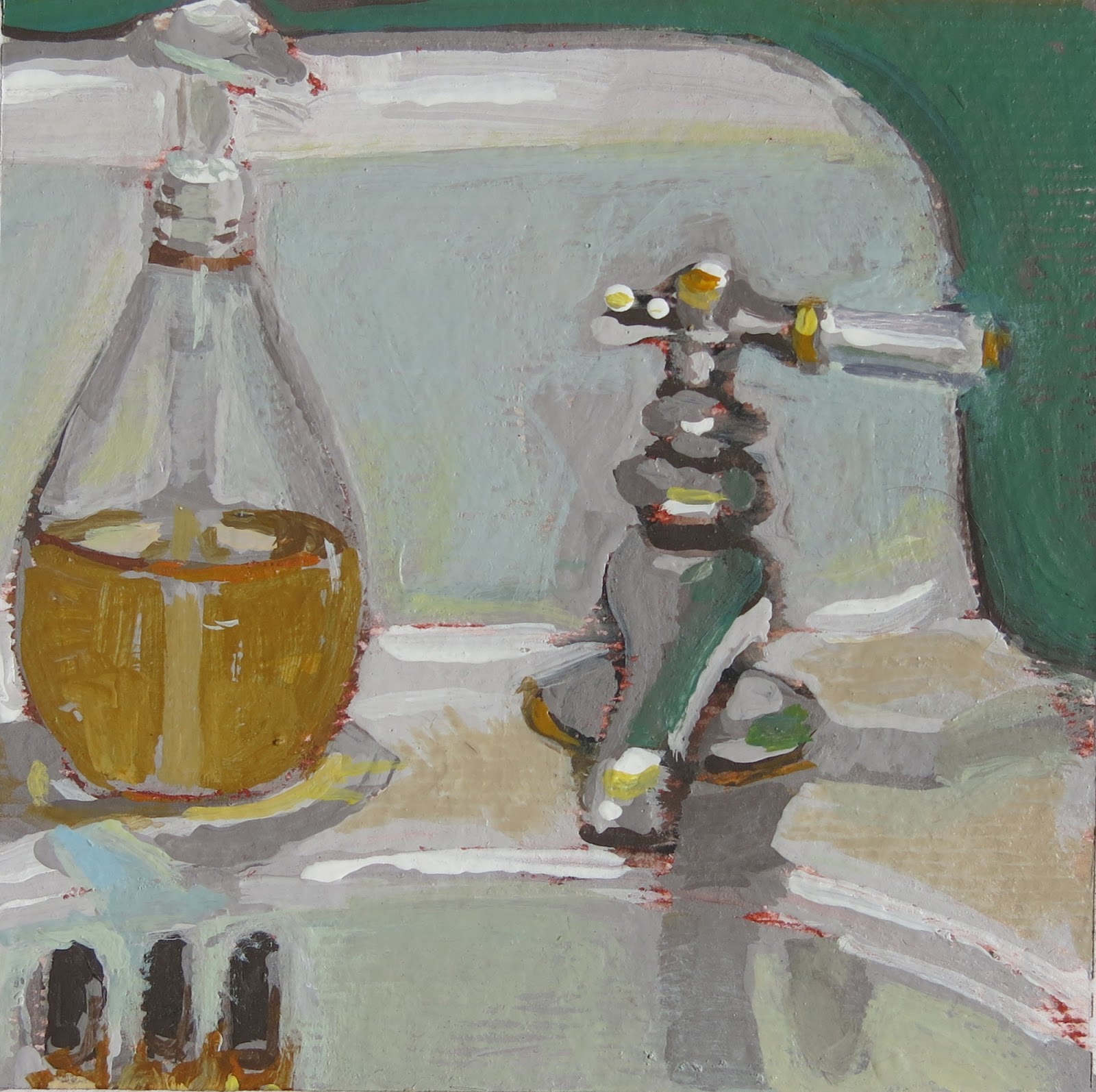 1600x1594 Gabel Karsten Study Our Bathroom Sink - Sink Painting