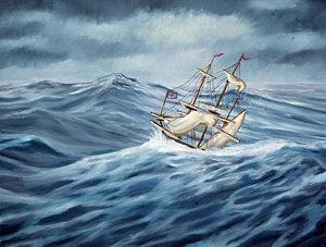 300x227 Sinking Ship Paintings - Sinking Ship Painting