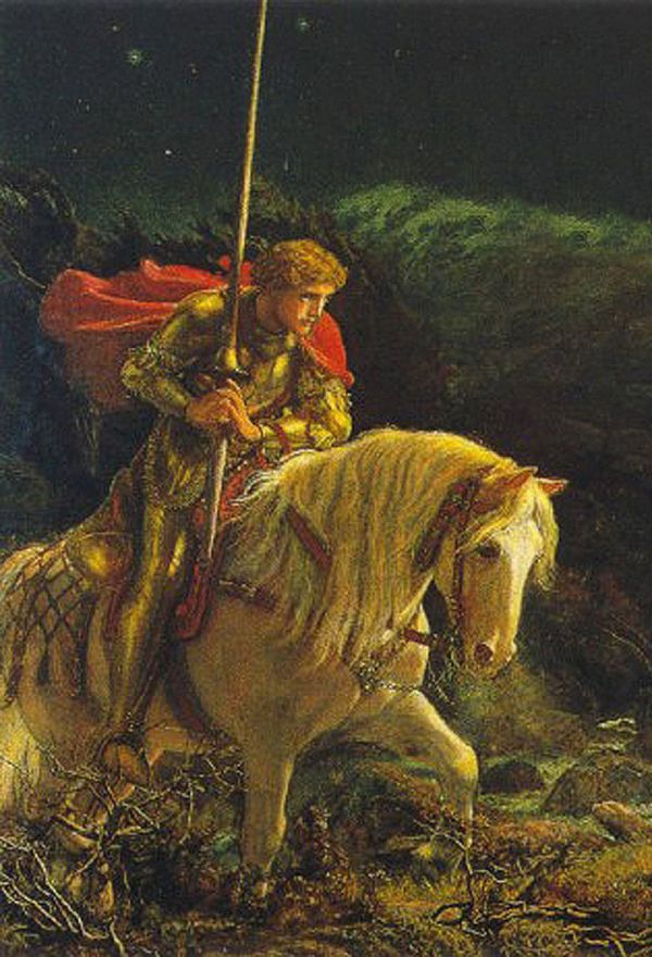 600x880 Sir Galahad - Sir Galahad Painting