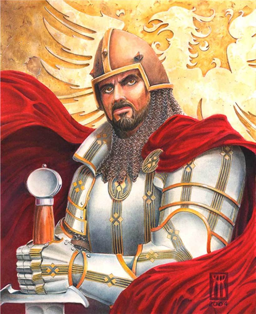 817x1000 Sir Gawain - Sir Gawain Painting