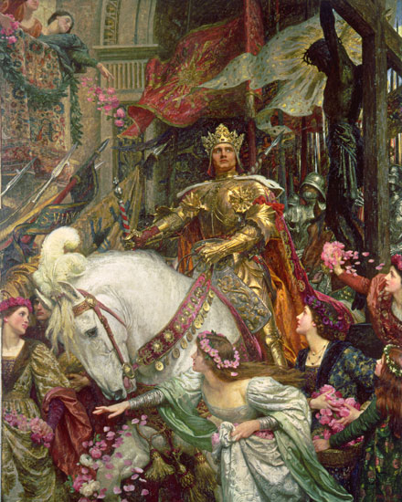 440x550 Review Le Morte D' Arthur Bryan Beus Artist Amp Author - Sir Lancelot Painting