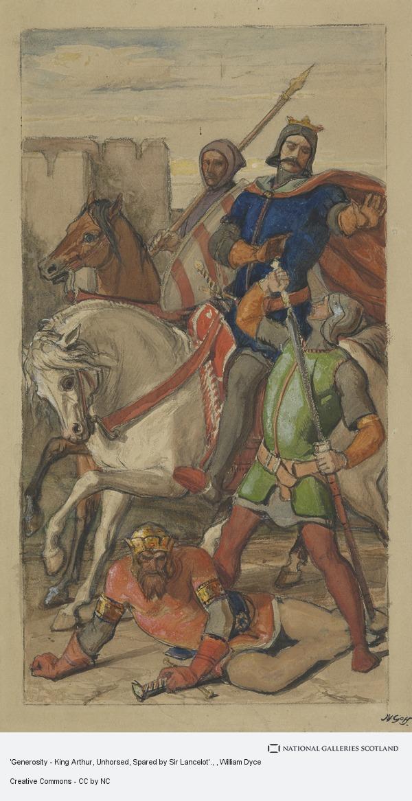 600x1167 Generosity - Sir Lancelot Painting