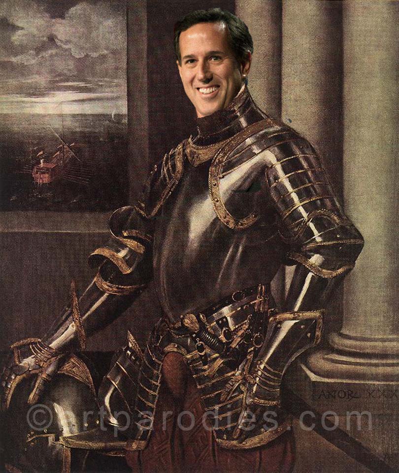 810x960 Is Santorum A Sir Lancelot Or A Don Quixote Art Parodies - Sir Lancelot Painting