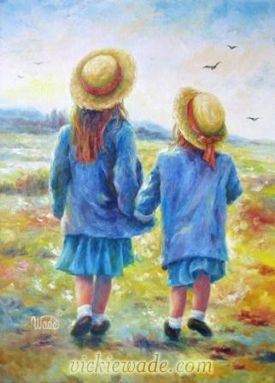 275x383 Two Sisters - Sister Painting