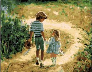 300x237 Brother Amp Sister - Sister Painting