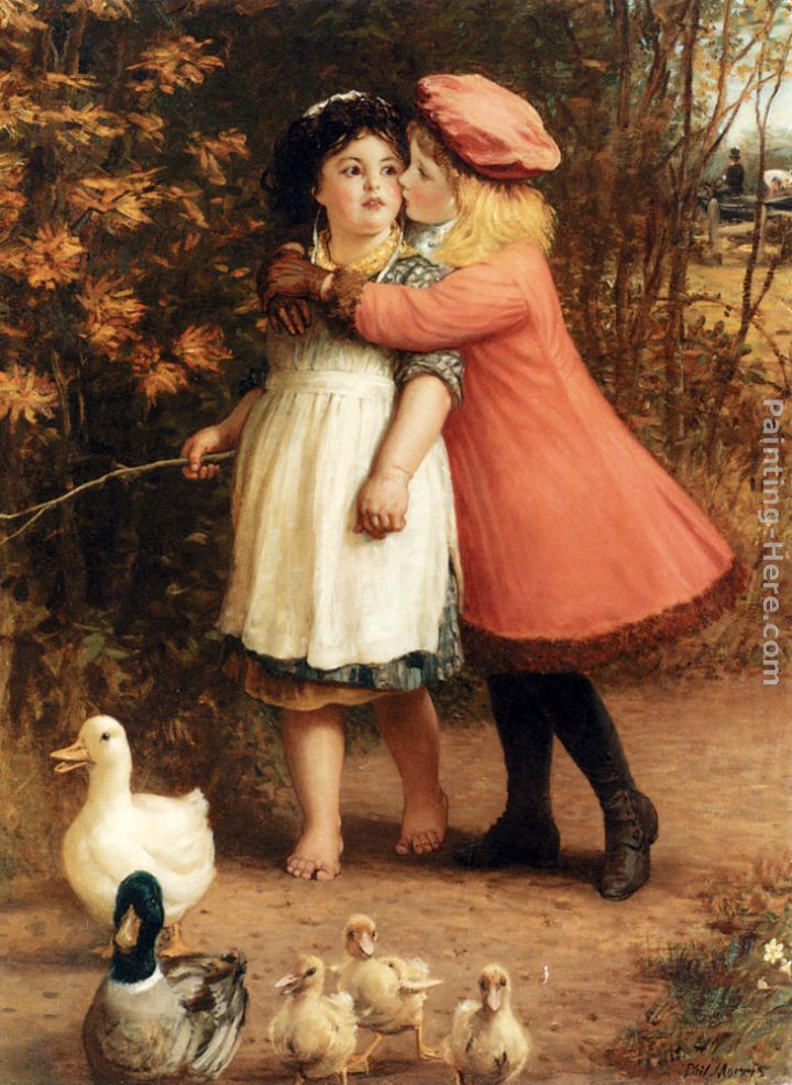 720x986 Philip Richard Morris The Foster Sisters Painting Anysize 50% Off - Sisters Painting