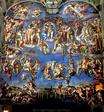 362x391 The Sistine Chapel History Amp Frescoes - Sistine Chapel Wall Painting