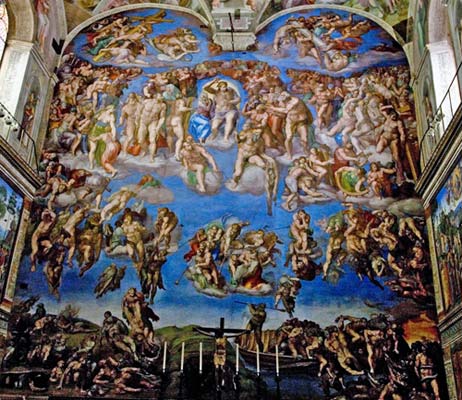 462x400 What If - Sistine Chapel Wall Painting