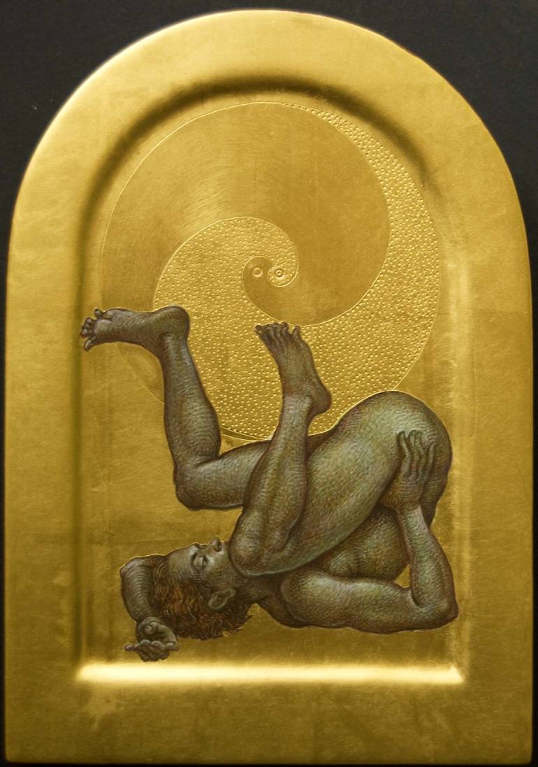 770x1097 Saatchi Art Sisyphus Painting By Michael Bergt - Sisyphus Painting