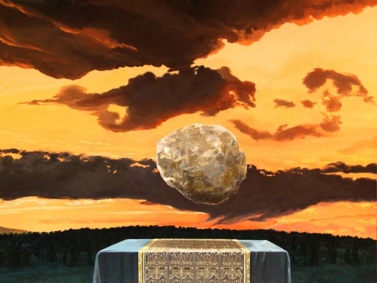 770x579 Saatchi Art Song Of Sisyphus Painting By Ron Porter - Sisyphus Painting