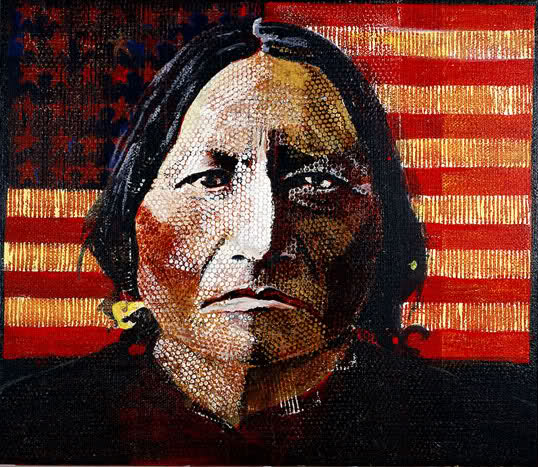538x467 Sitting Bull The Photographs Www.american - Sitting Bull Painting